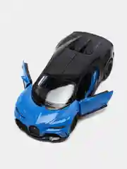 Синий машинка металлическая Kinsmart 1:38 Bugatti Chiron Supersport KT5423D