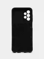 Зеленый чехол Samsung Galaxy A23 (Самсунг Галакси А23), силиконовый с карманом для карты