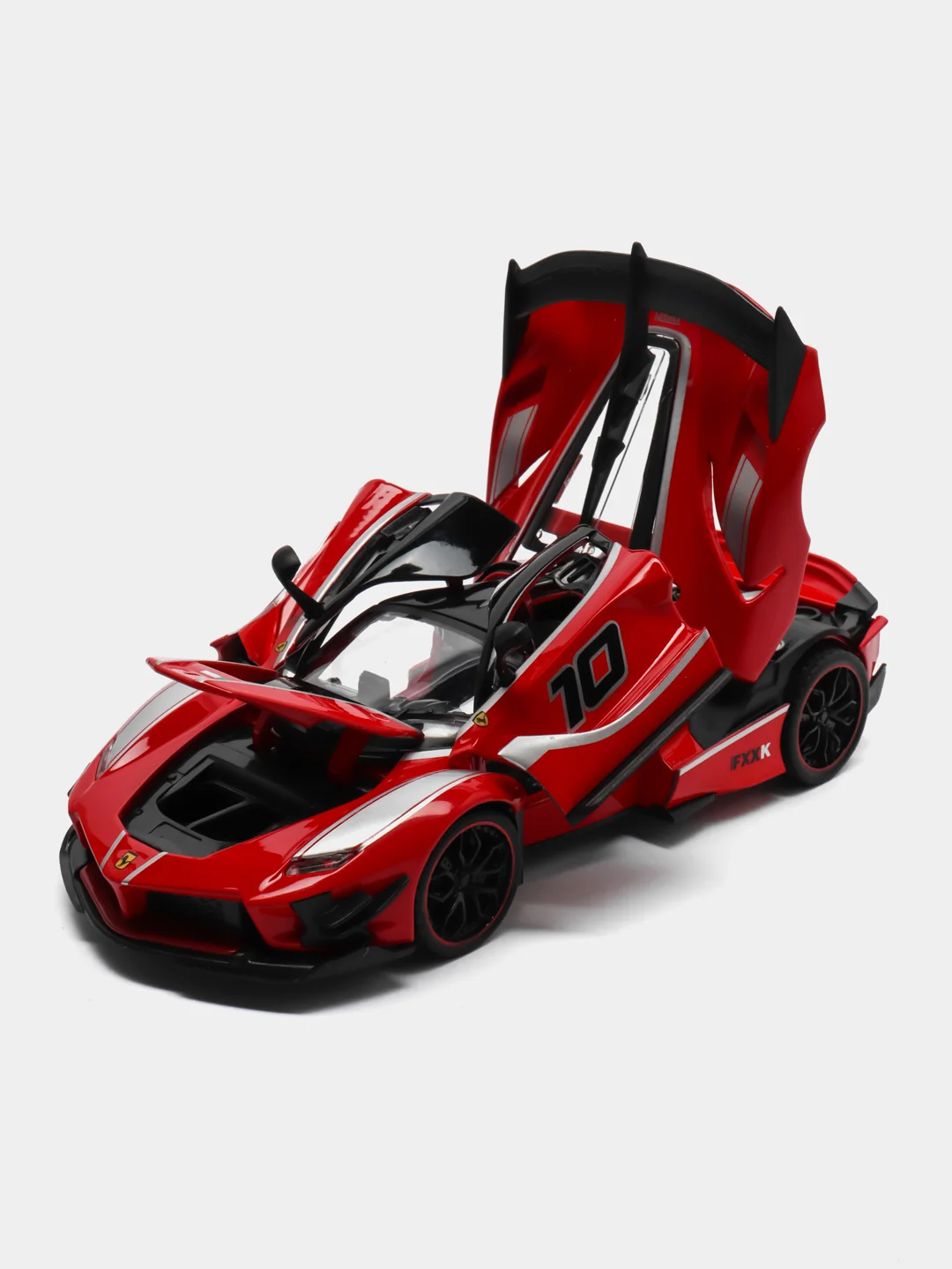 Красный металлическая машинка "Ferrari FXXK", 1:24, 53522-23A
