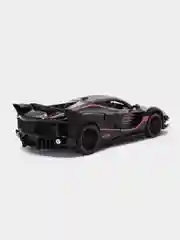 Черный металлическая машинка "Ferrari FXXK", 1:24, 53522-23A