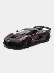 Черный металлическая машинка "Ferrari FXXK", 1:24, 53522-23A