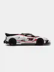 Белый металлическая машинка "Ferrari FXXK", 1:24, 53522-23A