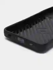 Темно-синий чехол Samsung Galaxy A23 (Самсунг Галакси А23), силиконовый с карманом для карты