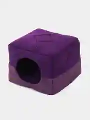 Фиолетовый домик для кошек и собак