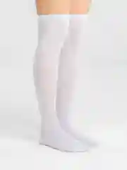 Белый гольфы в полоску