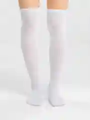 Белый гольфы в полоску