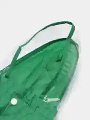 Зеленый дождевик для собак
