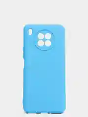 Чехол Honor 50 lite c защитой камеры и бархатом внутри