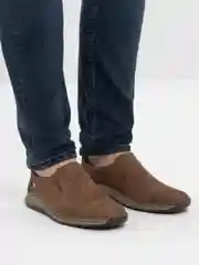 Коричневый туфли мужские Rieker, из натуральной кожи