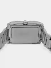 Серебряный мужские наручные цифровые Led часы Skmei 1505 в подарочной упаковке