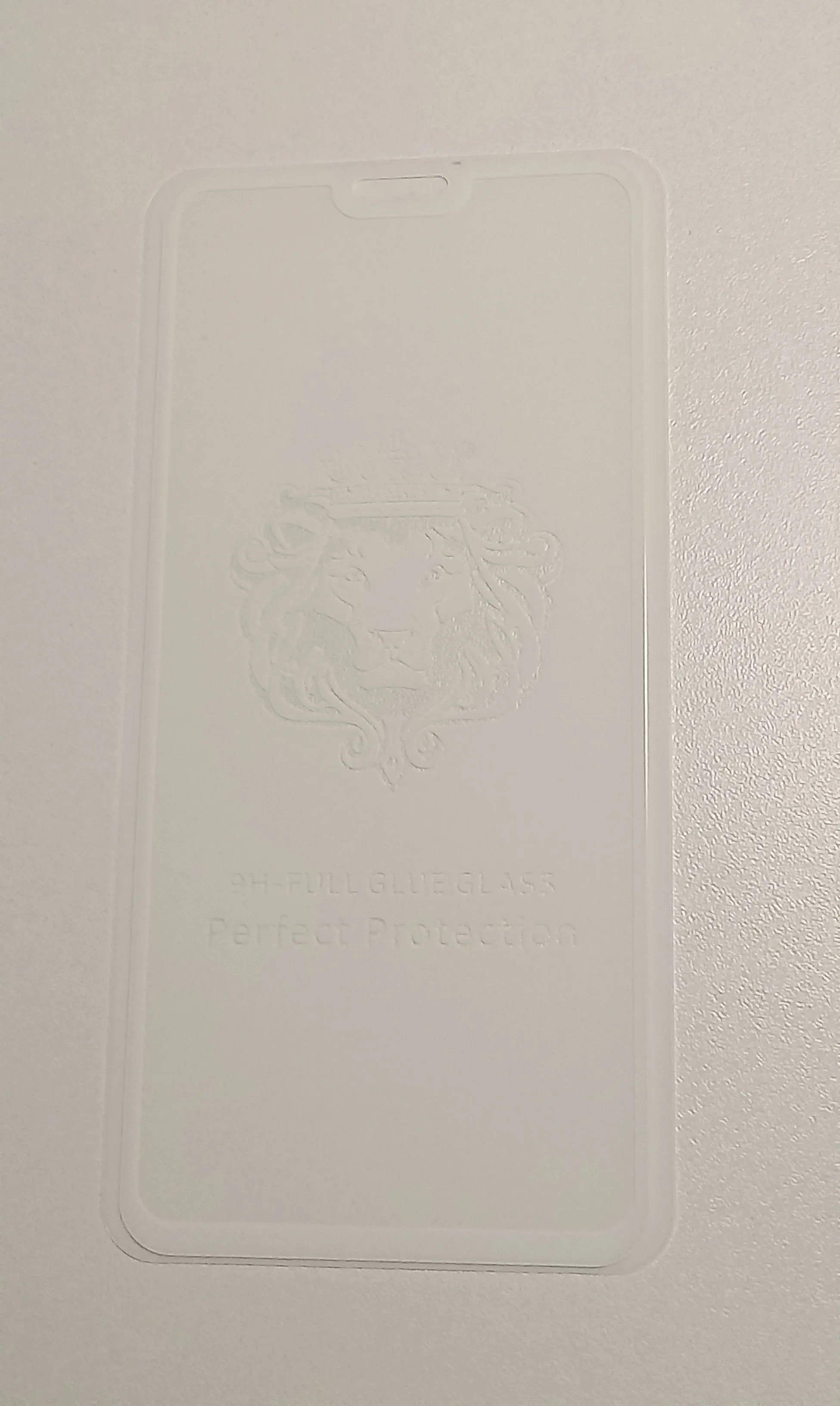 Белый защитное стекло HONOR 8X / Huawei Y9 2019 / Honor 9X Lite цветное
