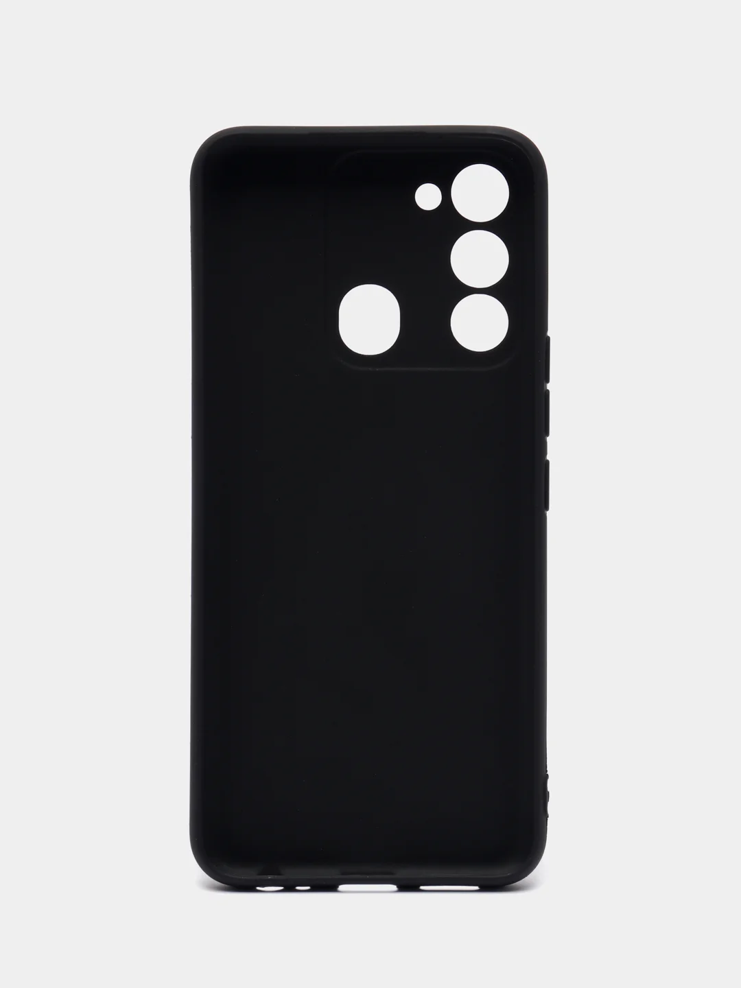 Голубой силиконовый чехол для Tecno Spark Go 2022/Spark 8C (Спарк 8С), с принтом, с рисунком