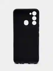 Бирюзовый силиконовый чехол для Tecno Spark Go 2022/Spark 8C (Спарк 8С), с принтом, с рисунком