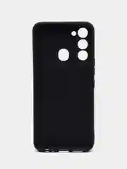 Пурпурный силиконовый чехол для Tecno Spark Go 2022/Spark 8C (Спарк 8С), с принтом, с рисунком