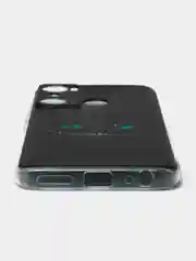 Черный силиконовый чехол на Infinix HOT 20i / Инфиникс Хот 20i с рисунком, защита камеры