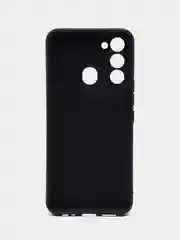 Рыжий силиконовый чехол для Tecno Spark Go 2022/Spark 8C (Спарк 8С), с принтом, с рисунком