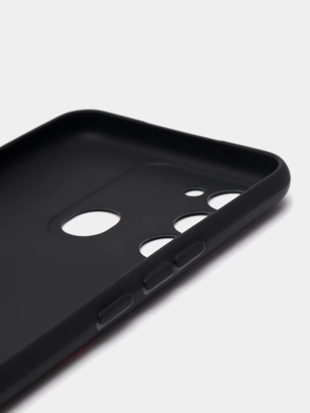 Сиреневый силиконовый чехол для Tecno Spark Go 2022/Spark 8C (Спарк 8С), с принтом, с рисунком