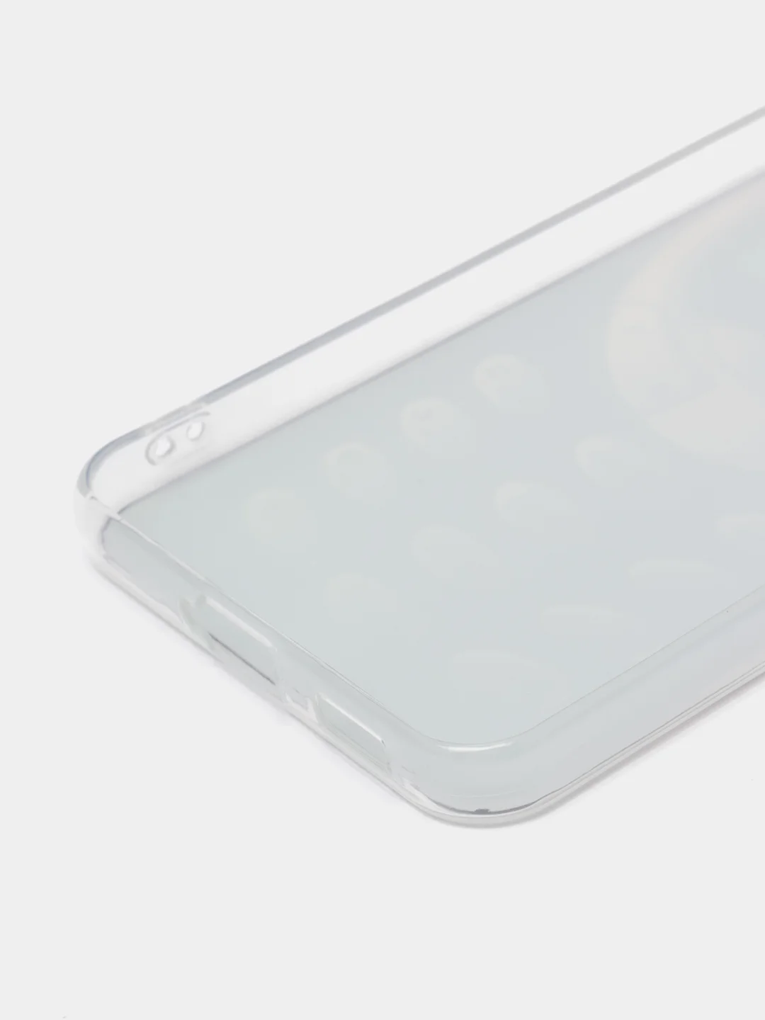 Угольный силиконовый чехол на Samsung Galaxy S22 / Самсунг S22 прозрачный с рисунком, защита камеры
