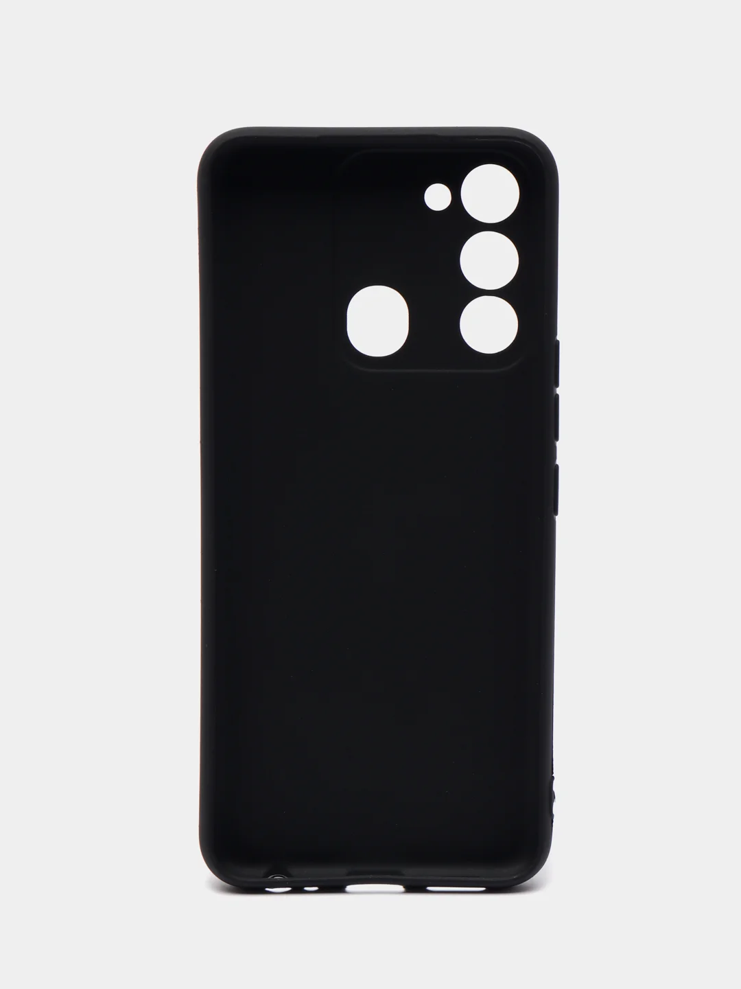 Белый силиконовый чехол для Tecno Spark Go 2022/Spark 8C (Спарк 8С), с принтом, с рисунком
