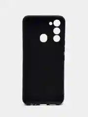 Тёмно-бордовый силиконовый чехол для Tecno Spark Go 2022/Spark 8C (Спарк 8С), с принтом, с рисунком