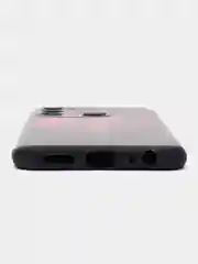 Синий меланж силиконовый чехол для Tecno Spark Go 2022/Spark 8C (Спарк 8С), с принтом, с рисунком