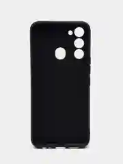 Синий меланж силиконовый чехол для Tecno Spark Go 2022/Spark 8C (Спарк 8С), с принтом, с рисунком