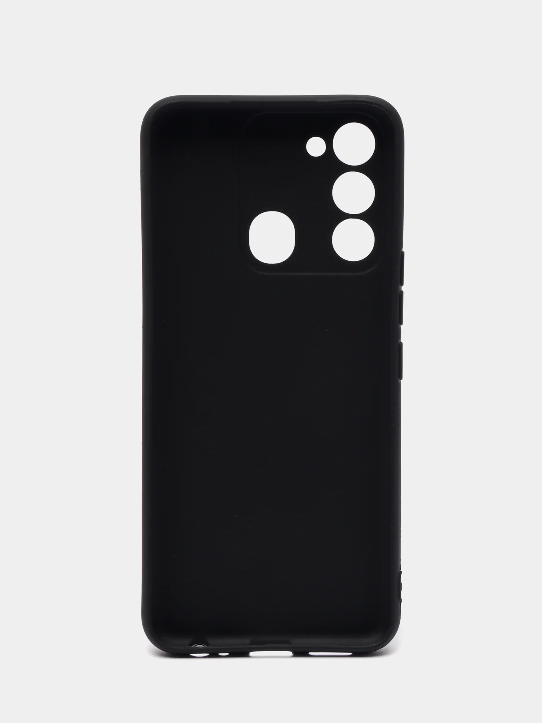 Серый силиконовый чехол для Tecno Spark Go 2022/Spark 8C (Спарк 8С), с принтом, с рисунком