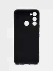 Серый силиконовый чехол для Tecno Spark Go 2022/Spark 8C (Спарк 8С), с принтом, с рисунком