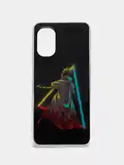 Черный чехол для Xiaomi Poco M5, Сяоми Поко М5 силиконовый, с рисунком