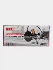 Серебряный конденсаторный микрофон JBH, набор Studio BM800