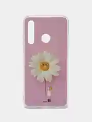 Серый меланж чехол Huawei Honor 10i, Honor 20E, Honor 10 Lite, P Smart 2019 с рисунком Игра в кальмара