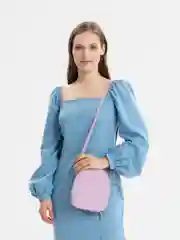 Сиреневый сумка женская через плечо