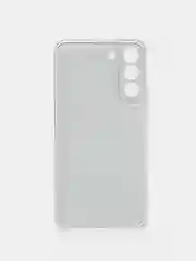 Черный чехол на Samsung Galaxy S22 Plus / Самсунг S22 Plus прозрачный, с рисунком, защита камеры