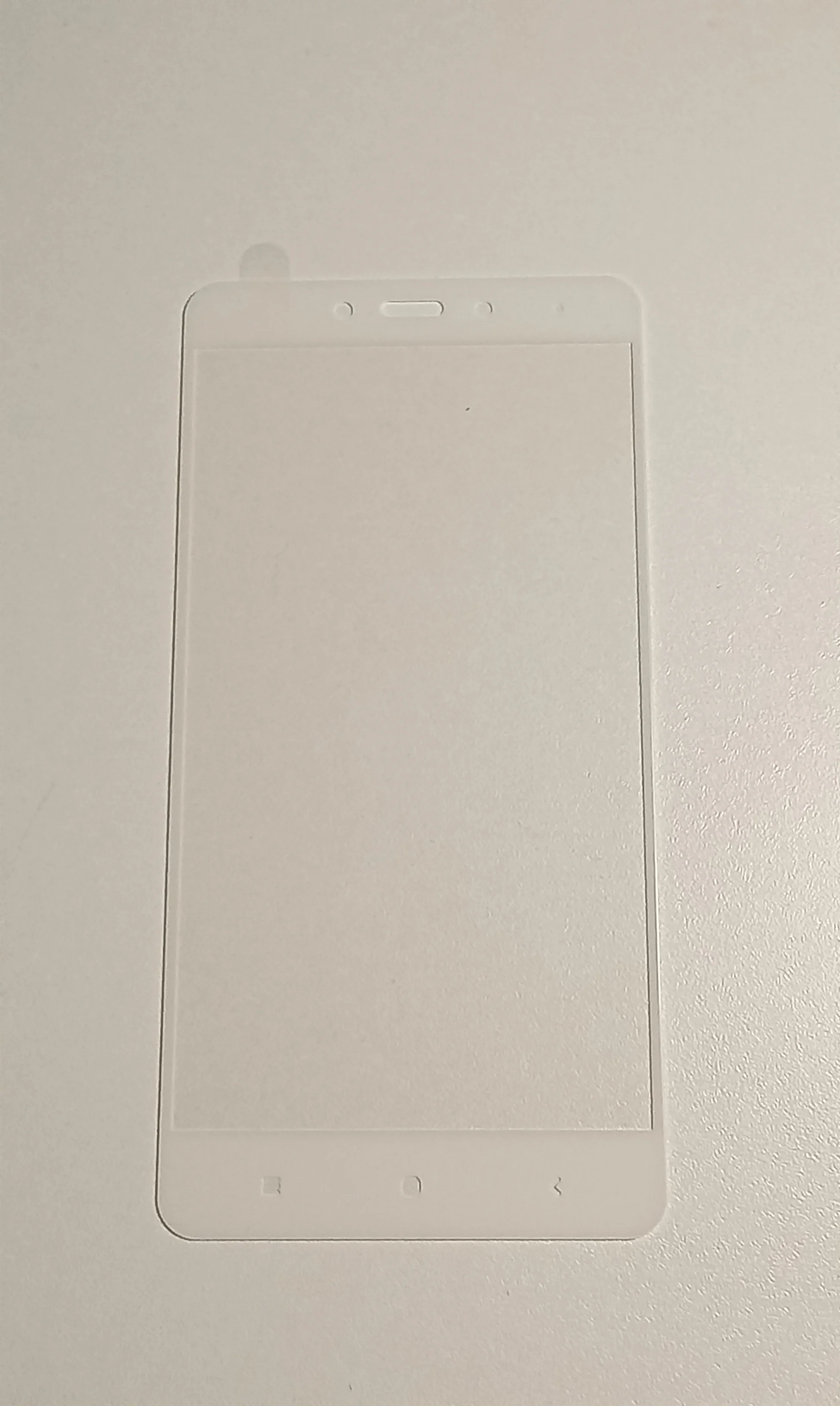 Прозрачный защитное стекло Redmi NOTE 4