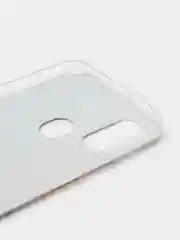 Голубой силиконовый чехол на Samsung Galaxy M21/M30s / Самсунг М21/М30s с рисунком, защита камеры