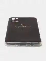 Разноцветный силиконовый чехол на Samsung Galaxy A31 / Самсунг А31 прозрачный с рисунком, защита камеры