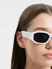Белый женские солнцезащитные очки, UV400