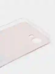 Желтый силиконовый чехол на Realme C30 / Реалми С30 прозрачный, с рисунком, защита камеры