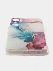 Ледяной силиконовый чехол на Infinix HOT 20i / Инфиникс Хот 20i с рисунком, защита камеры