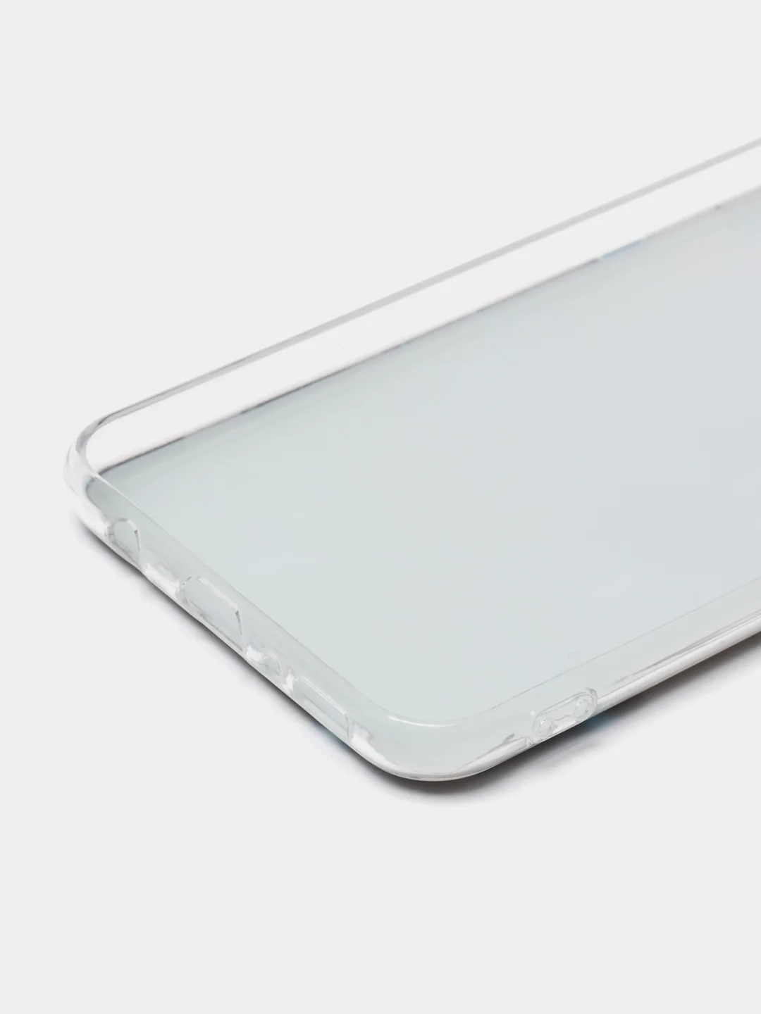 Бирюзовый силиконовый чехол на Samsung Galaxy M21/M30s / Самсунг М21/М30s с рисунком, защита камеры
