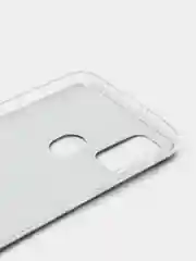 Бирюзовый силиконовый чехол на Samsung Galaxy M21/M30s / Самсунг М21/М30s с рисунком, защита камеры