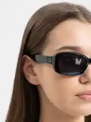 Черный женские имиджевые солнцезащитные очки, UV400
