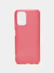 Коралловый чехол Xiaomi Redmi Note 10 / Redmi Note 10S / Poco M5s блестящий с защитой камеры