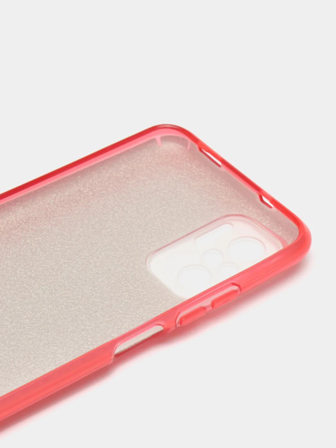 Коралловый чехол Xiaomi Redmi Note 10 / Redmi Note 10S / Poco M5s блестящий с защитой камеры