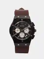 Коричневый мужские наручные часы Skmei 9157 в подарочной упаковке