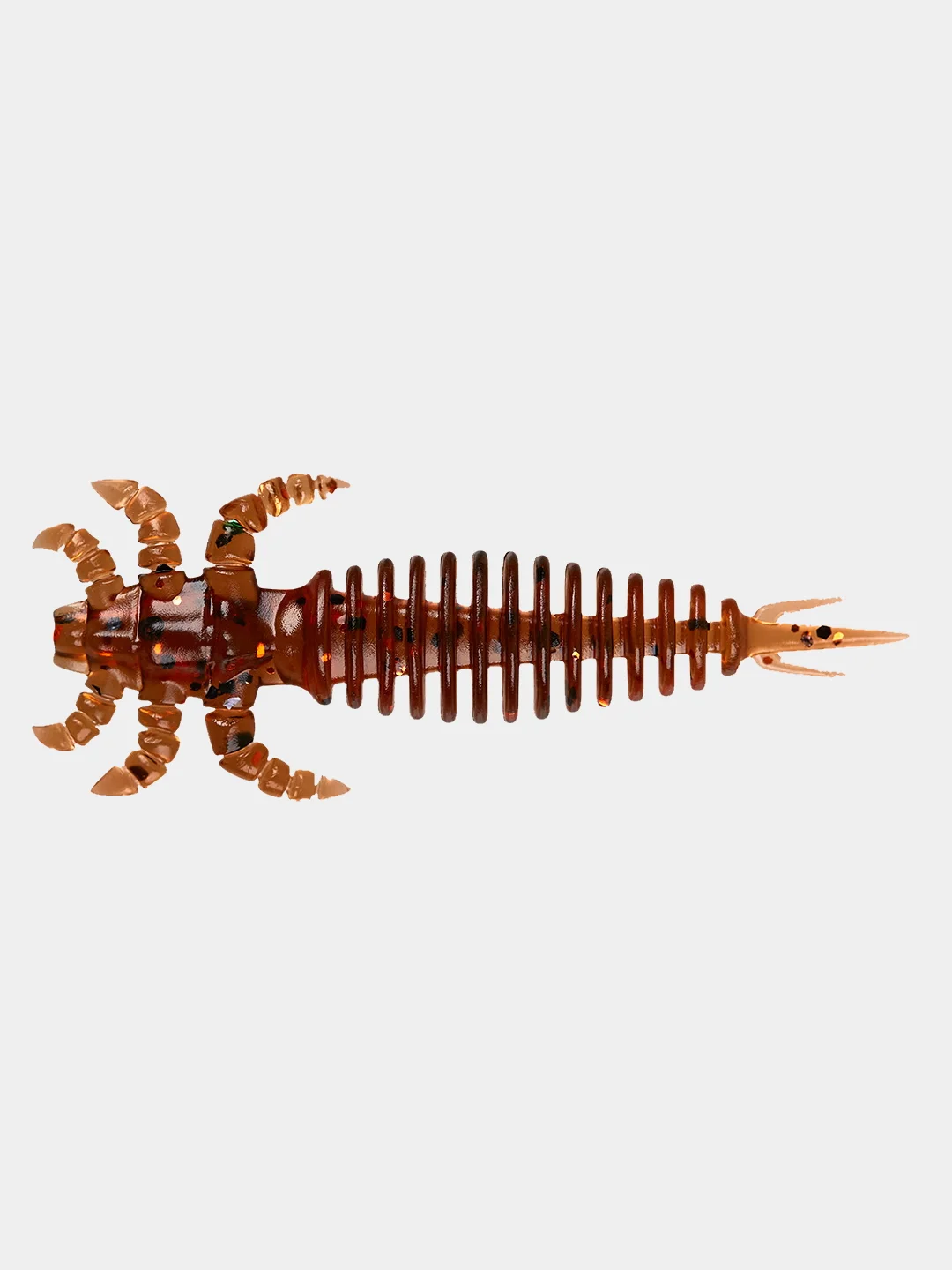 Приманка джиговая Minoga Ultra Larva "Личинка стрекозы", из съедобного ароматизированного силикона