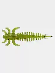 Приманка джиговая Minoga Ultra Larva "Личинка стрекозы", из съедобного ароматизированного силикона