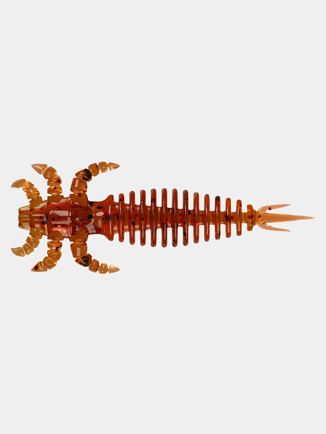 Приманка джиговая Minoga Ultra Larva "Личинка стрекозы", из съедобного ароматизированного силикона