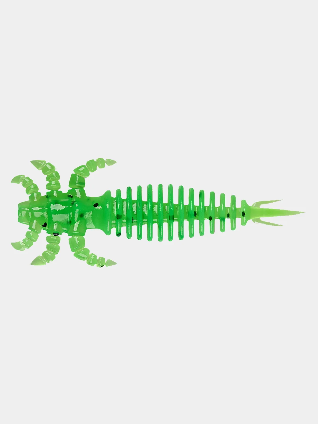 Приманка джиговая Minoga Ultra Larva "Личинка стрекозы", из съедобного ароматизированного силикона
