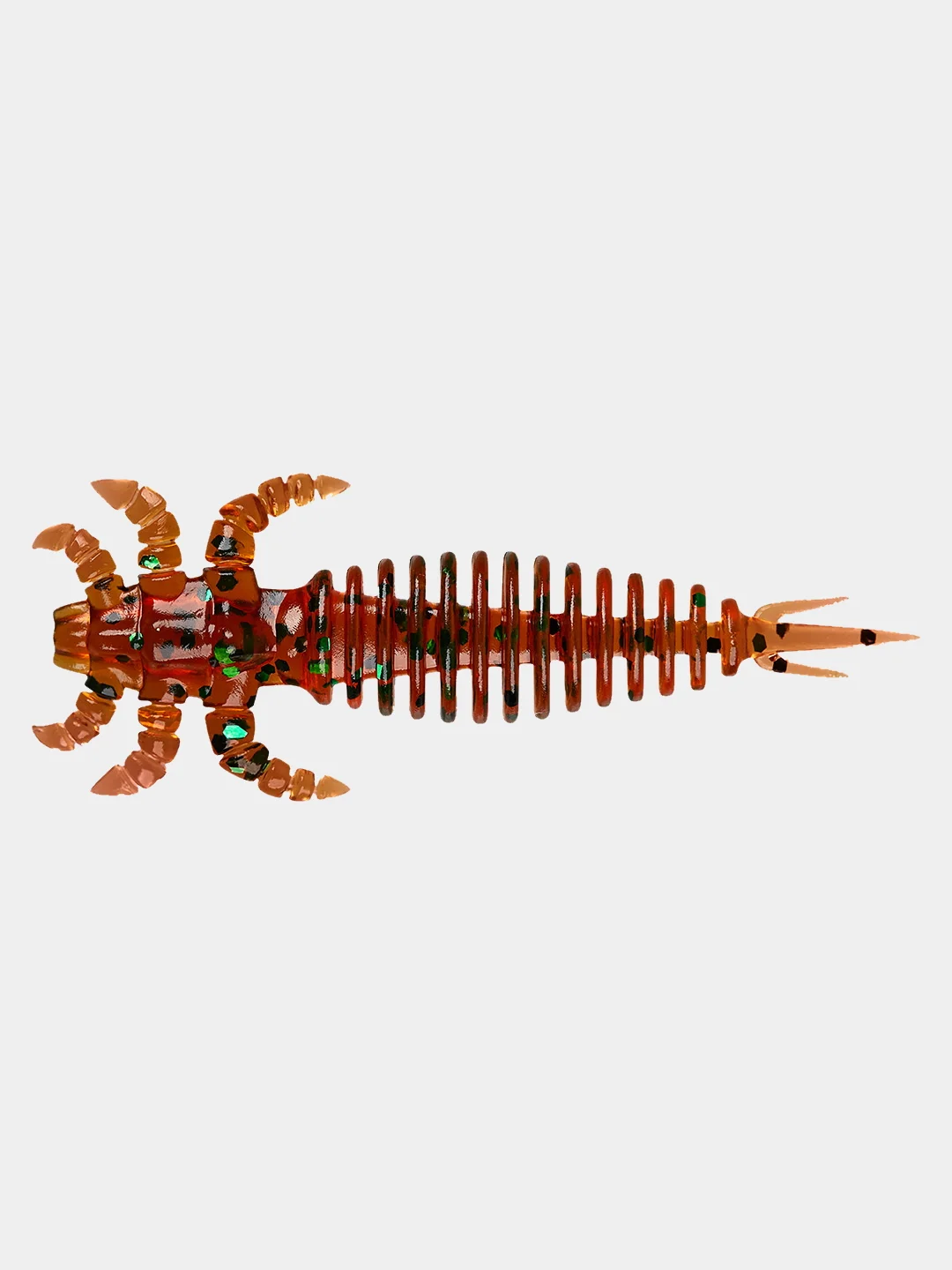 Приманка джиговая Minoga Ultra Larva "Личинка стрекозы", из съедобного ароматизированного силикона